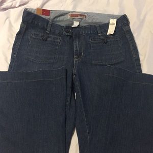 GAP trouser jeans wide leg NWT size 14